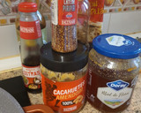 Foto del paso 1 de la receta: Fideos con panceta frita en salsa de cacahuete