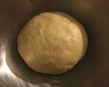A picture of step 6 of Black and White Conchas 🤍.