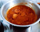 A picture of step 5 of Super tasty lauki veg tikki with tomato onion gravy.