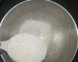A picture of step 1 of Vanilla chocolate checker board cake.