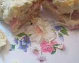 Foto del paso 7 de la receta: Pan relleno con jamón y queso