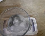 A picture of step 3 of Almond 🍸 drink with chia seed.