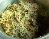 A picture of step 18 of Chicken mtr pulao.