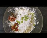A picture of step 1 of Paneer Manchurian.