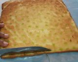Foto langkah ke 15 dari resep Green Tea Roll Cake Mini (Ekonomis - Chocolatos Green Tea).