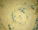 A picture of step 1 of Zebra cake.