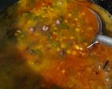 A picture of step 7 of Green Amarnath With Masoor Dal.