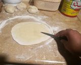 A picture of step 2 of Aloo keema and paratha for sehri.