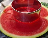 Rukkolás, "túrós" dinnyesaláta (vegán) recept fázis 1 fotója