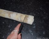 A picture of step 8 of Tahini baklava.