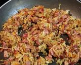 A picture of step 3 of Spaghetti Squash Breakfast Boats.