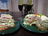 Torre de crepes