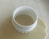 A picture of step 3 of Royal Chai cardamom flavour Biscuits.