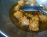 A picture of step 3 of Pea's Crispy Fritters.