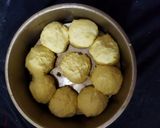 Foto langkah ke 8 dari resep Roti Sukun Lembut (metode tangzhong).