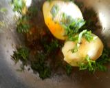 A picture of step 2 of Stuffed Dahi vada Chaat.