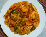 Foto langkah ke 5 dari resep Udang Asam Manis ala Resto.
