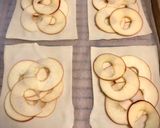 Foto del paso 2 de la receta Hojaldres de manzana con queso de cabra y anchoas