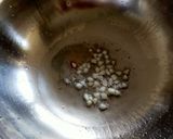 A picture of step 1 of Lahsuni Palak.