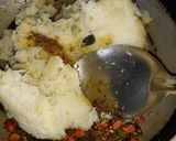 A picture of step 3 of Street wala aloo chop.