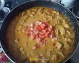 A picture of step 8 of Soya Chunk Curry Masala.