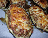 Foto del paso 6 de la receta: Berenjenas rellenas de carne con bechamel