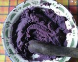 Foto langkah ke 1 dari resep Bakpo ubi ungu isi kelapa #BikinRamadanBerkesan.