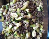 Une image de l'étape 10 de Courgettes viande hachée.