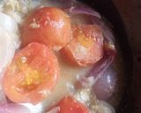 A picture of step 5 of Lauki Ke koftay.