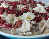 Foto del paso 12 de la receta: Pasta formaggio con alcachofas y jitomate deshidratado