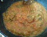 A picture of step 6 of Black pav bhaji.
