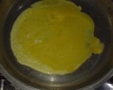A picture of step 3 of Japanese Omurice.