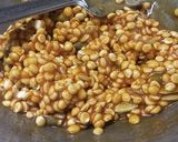 A picture of step 3 of Sun flowers & pumpkin seeds chikki.
