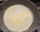 A picture of step 2 of Sabudana Kheer with Pomegranate, Apple and Nuts.