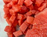 Foto langkah ke 1 dari resep Watermelon de Coco.