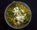 A picture of step 6 of Lau Ghonto(lauki sabzi).