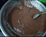 A picture of step 3 of Dark Chocolate Cake.