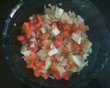 A picture of step 2 of मिक्स वेजिटेबल सलाद (Mix Vegetable Salad).
