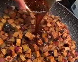 Foto del paso 4 de la receta: Espaguetis de calabacín con tempeh y berenjena
