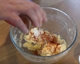 A picture of step 1 of Parmesan Sable biscuits.