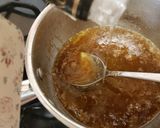 A picture of step 4 of My Caramel & Rum flavoured pineapple Dessert 😘.
