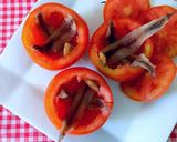 Foto del paso 6 de la receta: Tomatitos medianos al horno rellenos de anchoas y tapenade