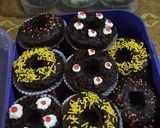 Foto langkah ke 7 dari resep Brownis donat.