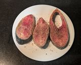A picture of step 1 of Ilish er Nonibahar (Ilish Maach / Hilsha fish cooked in fresh cream).