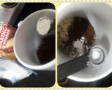 A picture of step 1 of Almonds Chocolate CakeSteamed.