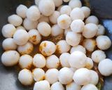 A picture of step 10 of Ammini Kozhukattai.