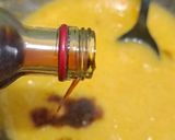 Gambar langkah 4 resipi Kuih Bakar Labu / Bingka Labu.