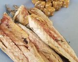 Foto langkah ke 1 dari resep Ikan Gerih/Cue+Tempe Masak Cabe hijau Kemangi.