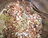 A picture of step 3 of Chicken curry.