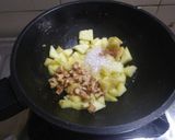 A picture of step 1 of Chocolate walnut pancake.
